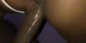 Black baby gets rough dick while parents sleeping upstairs