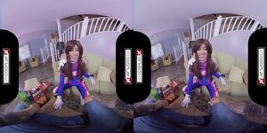 VR Cosplay X Wild Sex With Lusty Megan Rain VR Porn