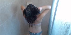 bikini shower