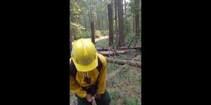 real wildfire worker (amateur )