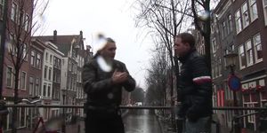 Pussynailed dutch prostitute spoiling tourist