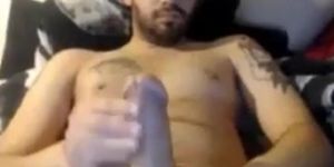 Str8 Guy with Giant Knob Shoots a Big Load 117