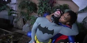 MANLY FETISH - Gay IR cosplay duo enjoys anal sex on the couch