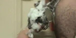 Hottest Shampoo Hairjob  cum in hair