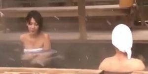 Japanese Beauty Female Fucked Mix Public Bath