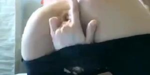 Finger double penetration to Orgasm