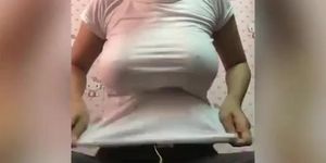 Indonesia big boobs teen