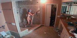 shower snake prank