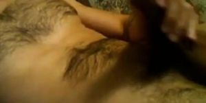 HAIRY UNCUT LATINO DICK PLAY CUMS INSIDE FORESKIN