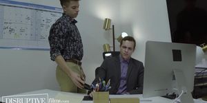Risky Game Of 'Who Can Screw The Boss' Ends In Office Threesome - Disruptivefilms