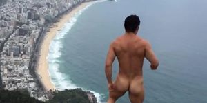 Brazilian Man Naked in Rio de Janeiro Part 1 (Paulo Massa)