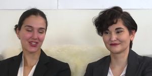 Ivana Liquor and Wendy - lesbian - brunette - interview - mature - GOW - Power Couple