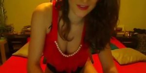 Hottie In Red Loves To Suck And Fuck Rough Dicks