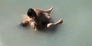 Chubby Girl Fucked In The Sea