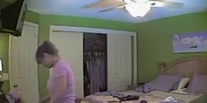 Wife caught changes on hidden cam