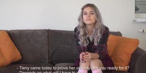 Masturbation video of the delightful virgin from Russia