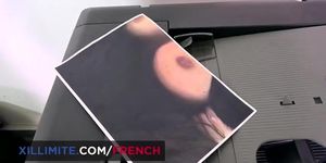 Slutty French interior decorator fucks male client