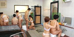 Clean Up Penis By Vagina Japanese Sauna Service