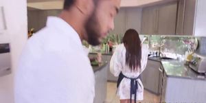 Japanese beauty anal fucked by bbc