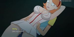 Hot stepsister Summer got her skinny tight pussy fucked by a tentacle monster l My sexiest gameplay moments l Rick and Morty: A