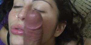 HOMEGROWNVIDEO - Cute girlfriend sucks cock then has hairy pussy fucked