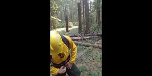 real wildfire worker (amateur )