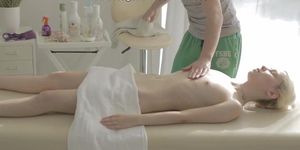 Kick-ass massage porn movie with a hot blonde scene 2 (Nick Rock)