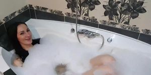 Goddess EkatLi in bubbles - Hyper Sexy Bath