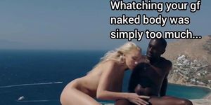 The_caption_maker8 - Caption Kendra Sunderland goes black at the naturist resort-cheating