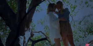 Lesbian Blondes Blake Eden And Scarlet Red Cumming Together In The Woods! (Blake Bartelli)