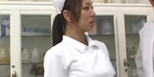 caring asian nurse