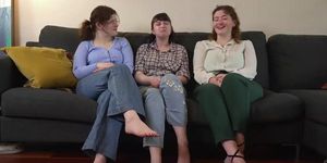 Amelia P, Emberly and Lacey Taylor - lesbian - brunette - BBW - Interview - GOW - Winners