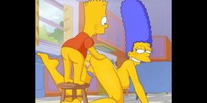 Simpsons Porn 1 Bart screw Marge Cartoon Porn HD