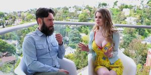 BANGBROS - Bondage busty big boobed teenbabe GF enjoys submissive sex