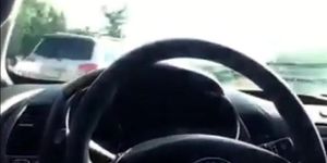 Car Blowjob With Cum