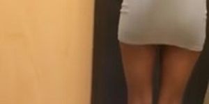 19yr old having girl time in the fitting room