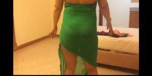 hot chubby arab dancing  showing for lover