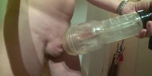 comming in my fleshlight (amateur )