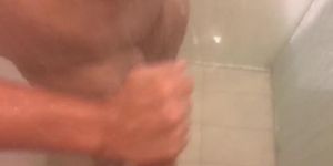 Homemade Shower Handjob