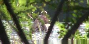 Russian Couple In Public Beach Fucking Caught Spycam