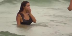 Candid hot girls perfect bootys in sexy bikinis at the beach
