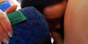 Big orgy startIng in a Bus Part 1