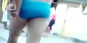 Big butt ass candid booty voyeur latina