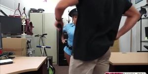 Sexy and beautiful Police officer get her big booty banged