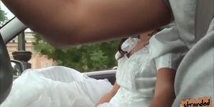 Teen bride Amirah gets fucked in public