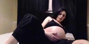 DENHAAGMAN - FAT PREGGO D/S OPENS VAGINA