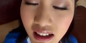 Asian teen Evelyn Lin enjoys deep anal penetration