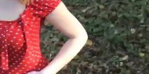 Alana Smith Getting Off - British teenage vagina in the park