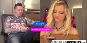 FORBIDDEN HOOKUPS - Swiped right on her step-bro, what will she do (Riley Star)