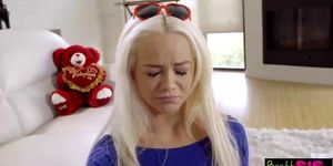 Bratty Sis - Little Sis Falls For Brothers Vday Surprise (Elsa Jean)